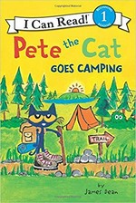 Pete the Cat goes camping / by James Dean.