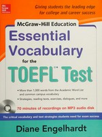 Essential vocabulary for the TOEFL Test / Diane Engelhardt.