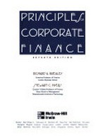 Principles of corporate finance / Richard A. Brealey, Stewart C. Myers.