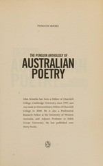 The Penguin anthology of Australian poetry / edited by John Kinsella.