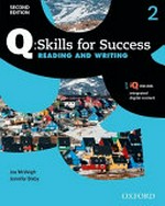 Q : skills for success. Joe McVeigh, Jennifer Bixby. 2 / Reading and writing.