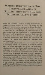 Elizabeth Jolley : new critical essays / edited by Delys Bird and Brenda Walker