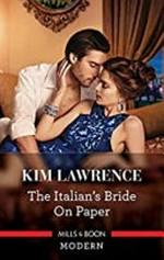 The Italian's bride on paper / Kim Lawrence.