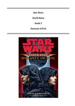 Darth Bane : dynasty of evil : a novel of the Old Republic / Drew Karpyshyn.