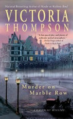 Murder on Marble Row : a gaslight mystery / Victoria Thompson.