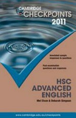 HSC advanced english 2011 / Mel Dixon ; Deborah Simpson.