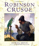 Robinson Crusoe / Daniel Defoe ; illustrated by N.C. Wyeth.