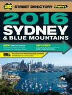 UBD street directory Gregory's 2016 Sydney & Blue Mountains.