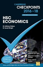 HSC economics 2016-18 / Anthony Stokes & Sarah Wright.