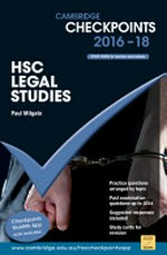 HSC legal studies 2016-18 / Paul Milgate.