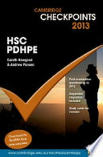 HSC PDHPE 2013 / Gareth Hawgood & Andrew Ponsen.