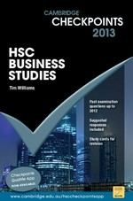 HSC business studies 2013 / Tim Williams.