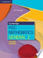 Cambridge HSC mathematics : General 2 / G. K. Powers.