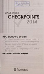 HSC standard English / Mel Dixon & Deborah Simpson.