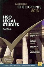 HSC legal studies / Paul Milgate.