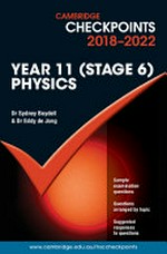 Year 11 (stage 6) physics / Dr Sydney Boydell & Eddy De Jong.