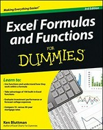 Excel formulas and functions for dummies / Ken Bluttman.