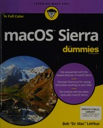 MacOS Sierra for dummies / by Bob "Dr. Mac" LeVitus.