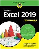 Excel 2019 for dummies / by Greg Harvey, PhD.