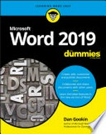 Word 2019 For dummies / by Dan Gookin