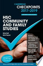 HSC Community and Family Studies 2017-2019 / Kelly Bell, Kate Rayner.