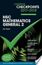 HSC mathematics general 2, 2017-2018 / G. K. Powers.