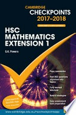 HSC mathematics extension 1, 2017-2018 / G. K. Powers.