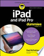 iPad and iPad Pro / by Paul McFedries.