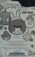 Angry Birds seasons joke book.