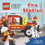LEGO City. a push, pull and slide book. Fire station :