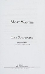 Most wanted / Lisa Scottoline.