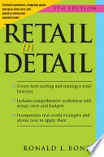 Retail in detail / Ronald L. Bond.