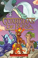 Guardians of Horsa. 1, Legend of the yearling / by Roan Black ; illustrated by Roberta Papalia at Glass House Graphics.