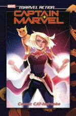 Marvel action. cosmic Cat-tastrophe / written by Sam Maggs ; art by Sweeney Boo ; colors by Brittany Peer ; letters by Christa Miesner. Captain Marvel. Book 1 :