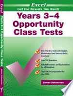 Opportunity class tests. James Athanasou. Years 3-4 /