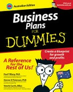 Business plans for dummies / by Paul Tiffany, Steven D. Peterson, and Veechi Curtis.