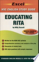 Educating Rita by Willy Russell / Nick Chedra, Rebecca Mahon.