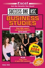 Business studies : past HSC papers and detailed answers 2013-2023 : plus topic index of past HSC questions / [edited by Rosemary Peers].