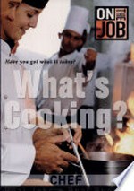 What's cooking? Alistair Simons : chef's journal / [written by Lisa Thompson].