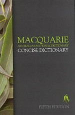 Macquarie concise dictionary / [editor, Susan Butler].