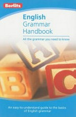 Berlitz English grammar handbook / Fredrik Liljeblad.