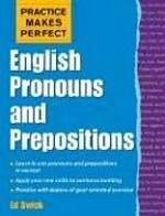 English pronouns and prepositions / Ed Swick.