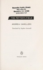 The potter's field / Andrea Camilleri ; translated by Stephen Sartarelli.