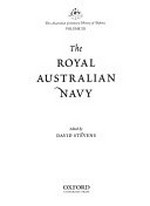 The Australian centenary history of defence.