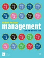 Management : a concise introduction / Richard Pettinger.