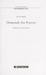 Diamonds are forever / Ian Fleming ; retold by John Escott.