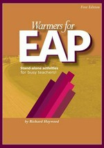 Warmers for EAP / by Richard Haywood with illustrations by Emily Haywood.
