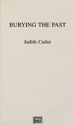 Burying the past / Judith Cutler.