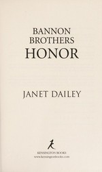 Bannon Brothers : honor / Janet Dailey.