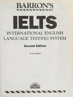 Barron's IELTS : International English Language Testing System / Lin Lougheed.
